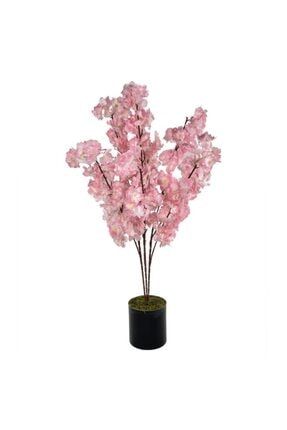Japon Kiraz Çiçeği Saksılı Pembe Bahardalı Yapay Ağaç PBD-00019
