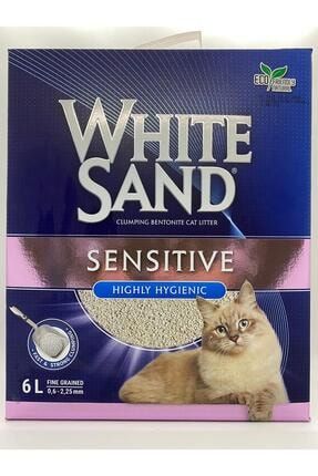 white sand 6 lt sensitive koku gidermeli kedi kumu fiyati yorumlari trendyol