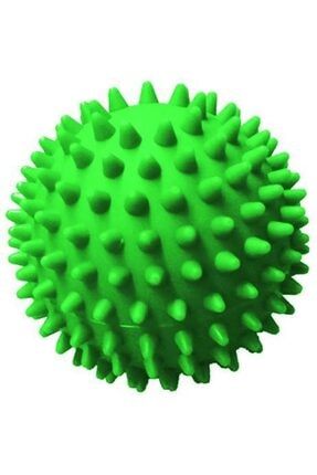 Masaj Topu Yeşil Dikenli Duyu Uyarıcı El Ayak Vücut Egzersiz Topu Fizik Tedavi MİNMasajTOPU_Yeşil