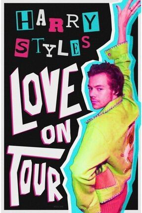 Harry Styles Art Posteri - Harry Styles Afişleri (35x50) TRM21DBGUSP10010-35x50