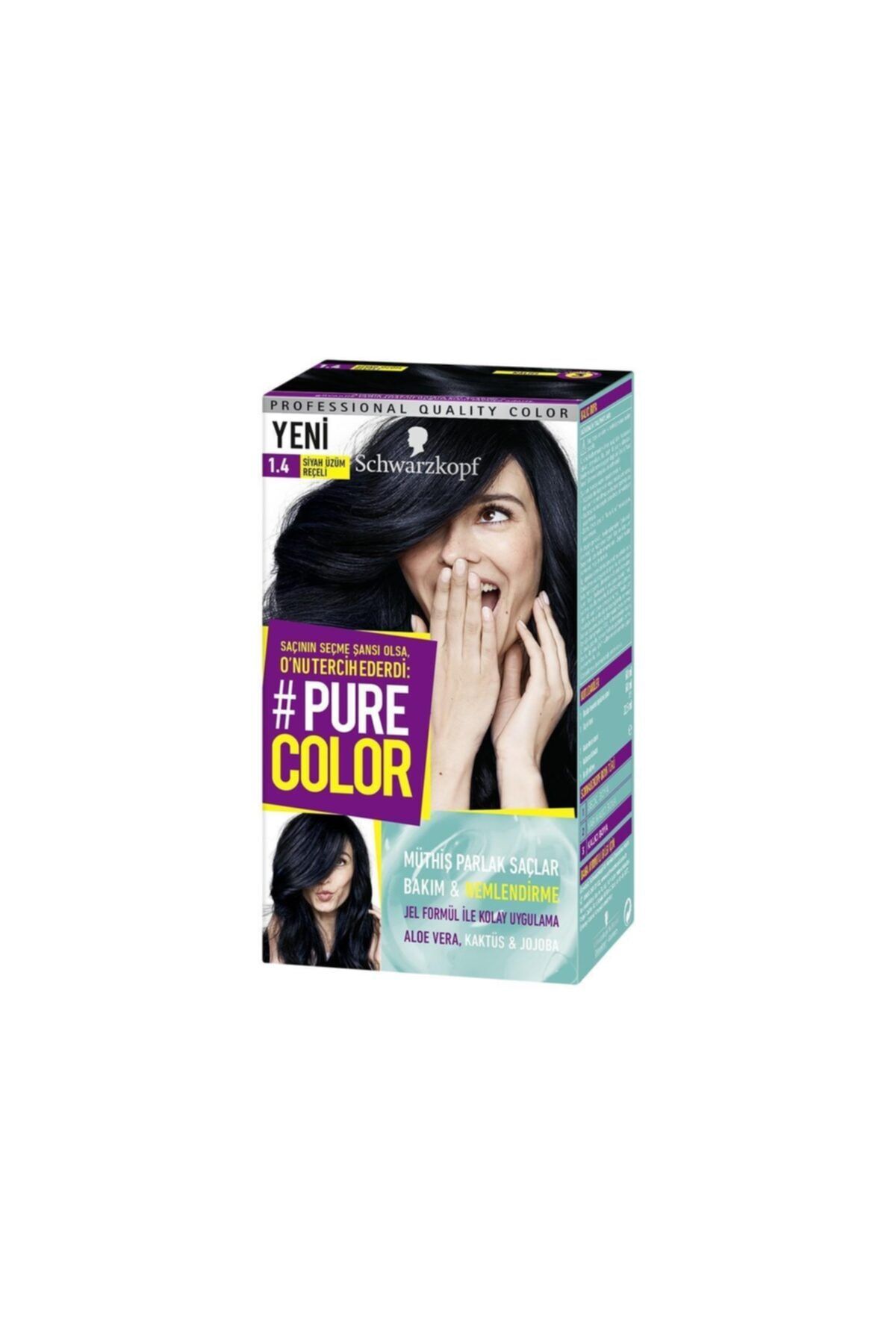 Pure Color Siyah Uzum Receli Sac Boyasi Fiyati Yorumlari Trendyol