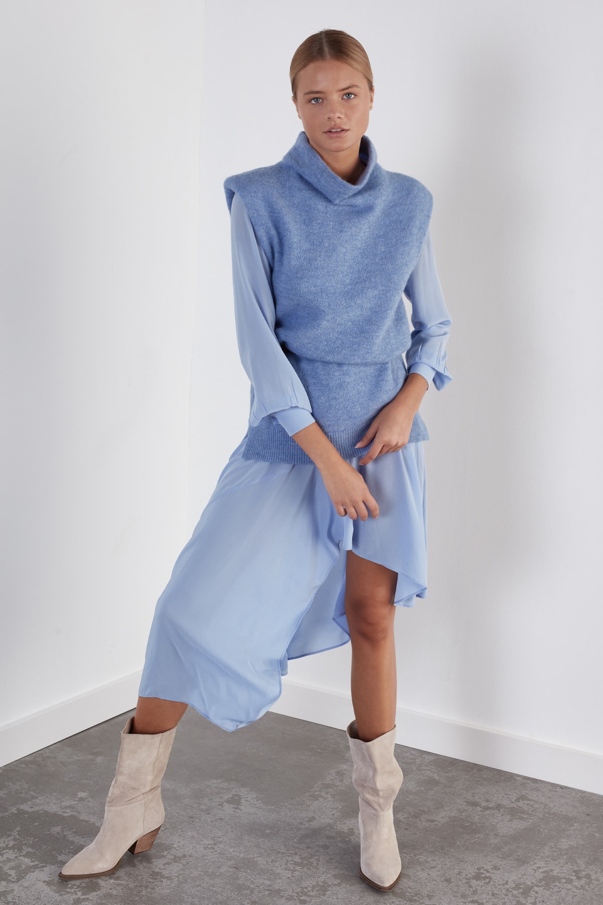 JOIN US Pullover Blau Regular Fit Fast ausverkauft
