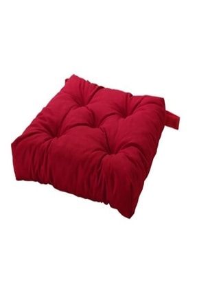 Malında Kırmızı Sandalye Minderi 40/35x38x7 Cm MALINDAminder-kırmızı1adet