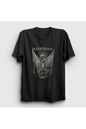 Unisex Siyah Temple Katatonia T-shirt 90762tt