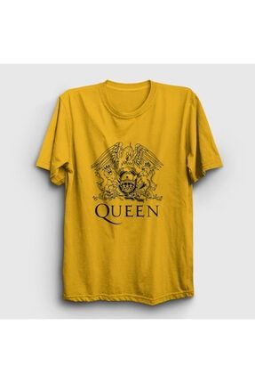 Unisex Sarı Zodiac Queen T-shirt 102961tt