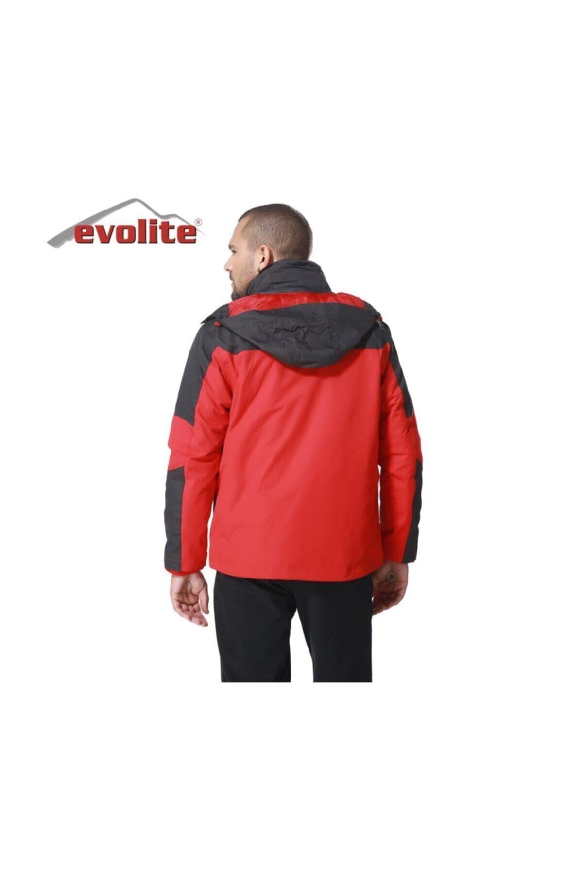 کاپشن مردانه قرمز Evolite | TYC00423061498 اورجینال - تصویر 2