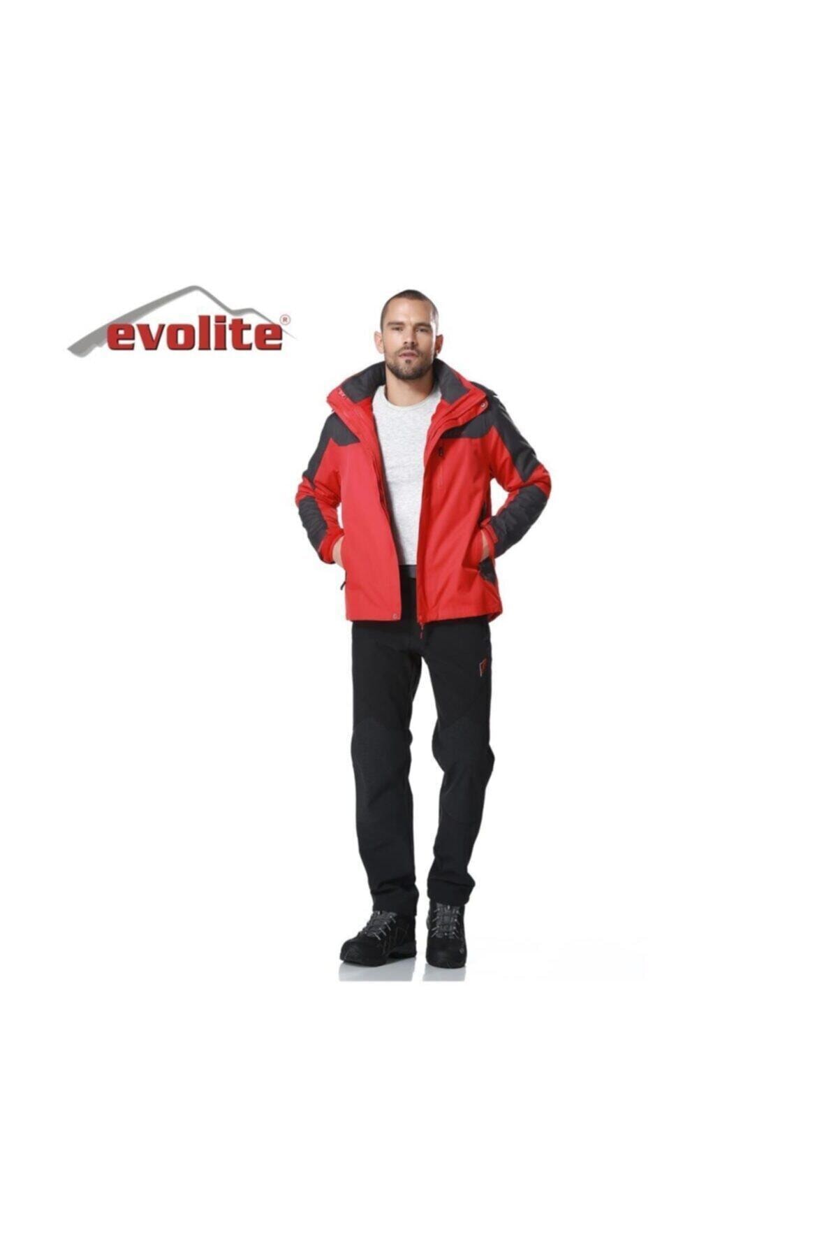 کاپشن مردانه قرمز Evolite | TYC00423061498 اورجینال - تصویر 3