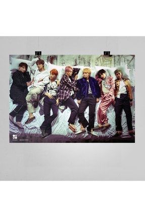 Bts Müzik Grubu Posteri - K Pop Afişleri (35x50 Cm) TRM20DBGUSP10016