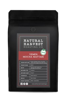 Yemen Mocha Mattari Organik Çekirdek Kahve 250 gr 28