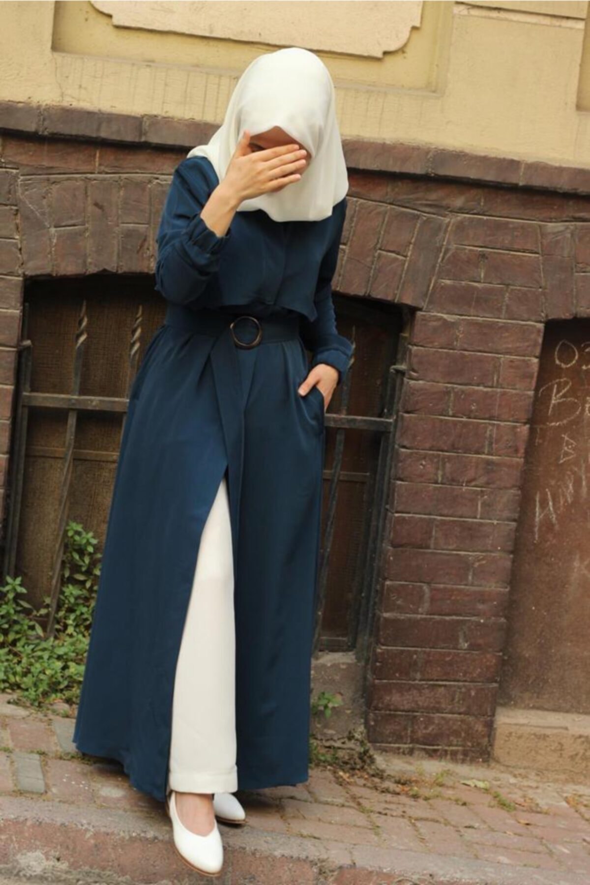 Sevcan Kul Ferace Mendil Yaka Fiyati Yorumlari Trendyol