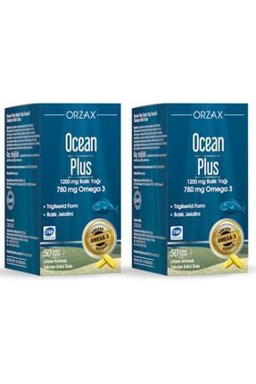 Ocean Plus 1200 Mg 50 Kapsül Balık Yağı (2 Adet) OCEANPLUS50X2