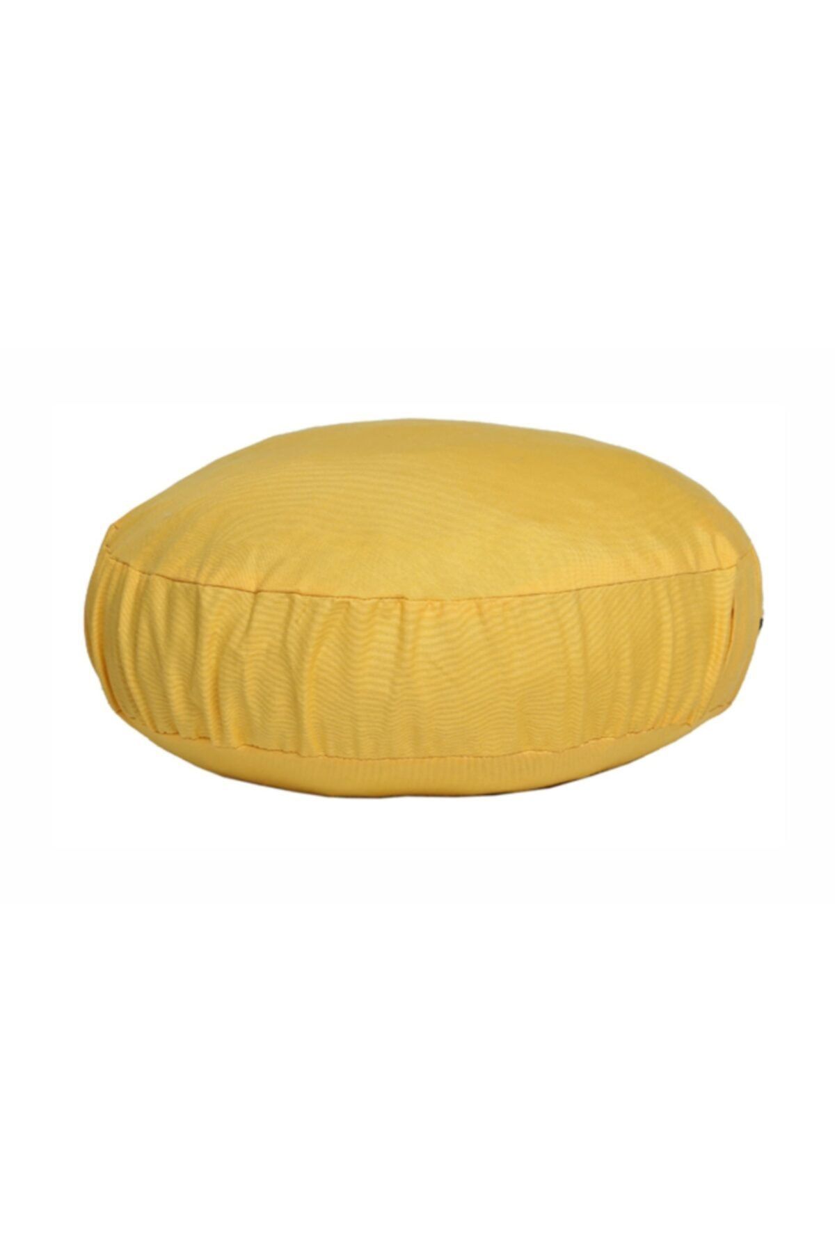 مت یوگا زرد مردانه و زنانه کوسن مدیتیشن پوسته ارگانیک + Bolster دو مجموعه REMEGE