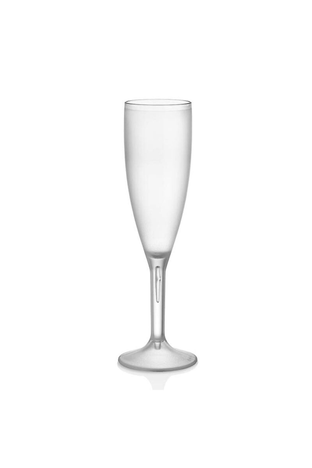 White polycarbonate cheap champagne flutes
