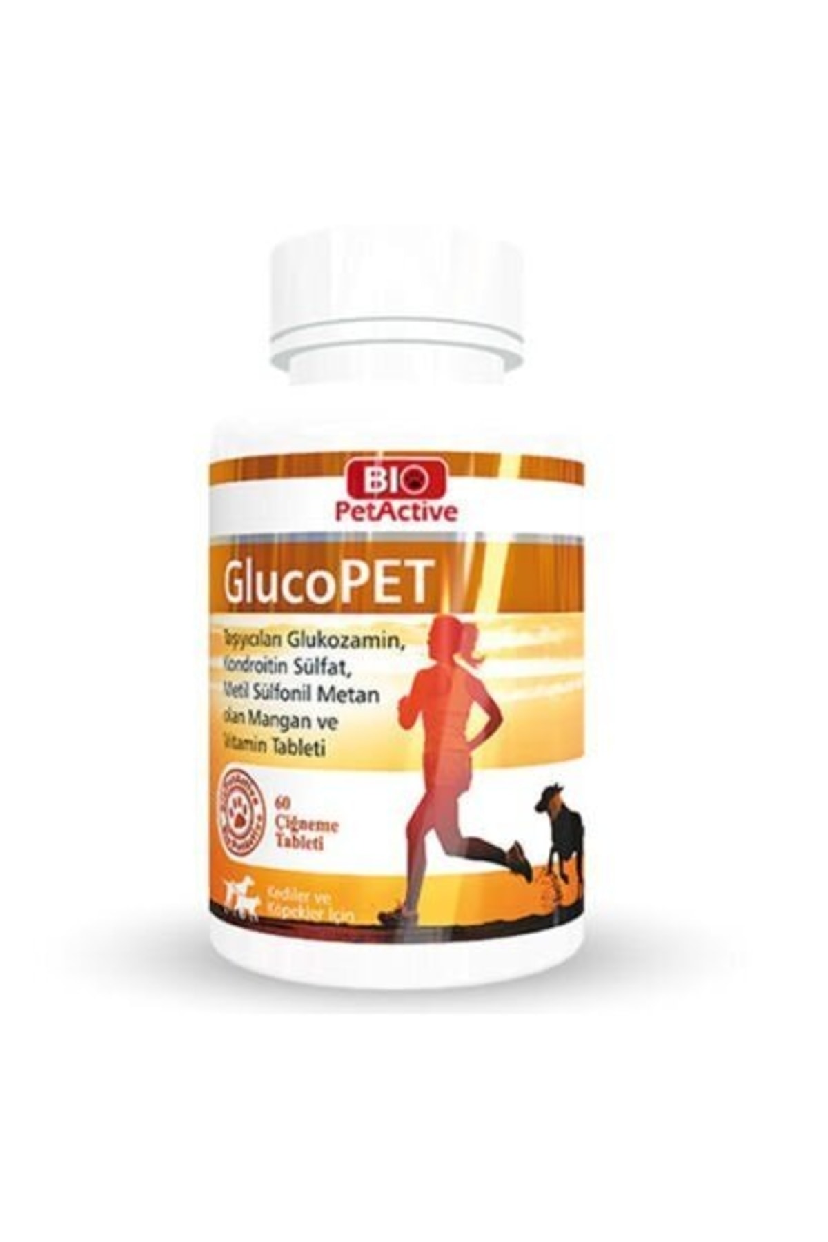 Bio PetActive Gluopet Kedi Ve Köpek Için Eklem Güçlendirici 60 Tablet