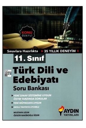 Aydın 11. Sınıf Türk Dili Ve Edebiyatı Soru Bankası 10127