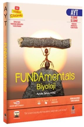 Fundamentals Biyoloji Ayt Konu Anlatımlı Soru Bankası 9786257508063