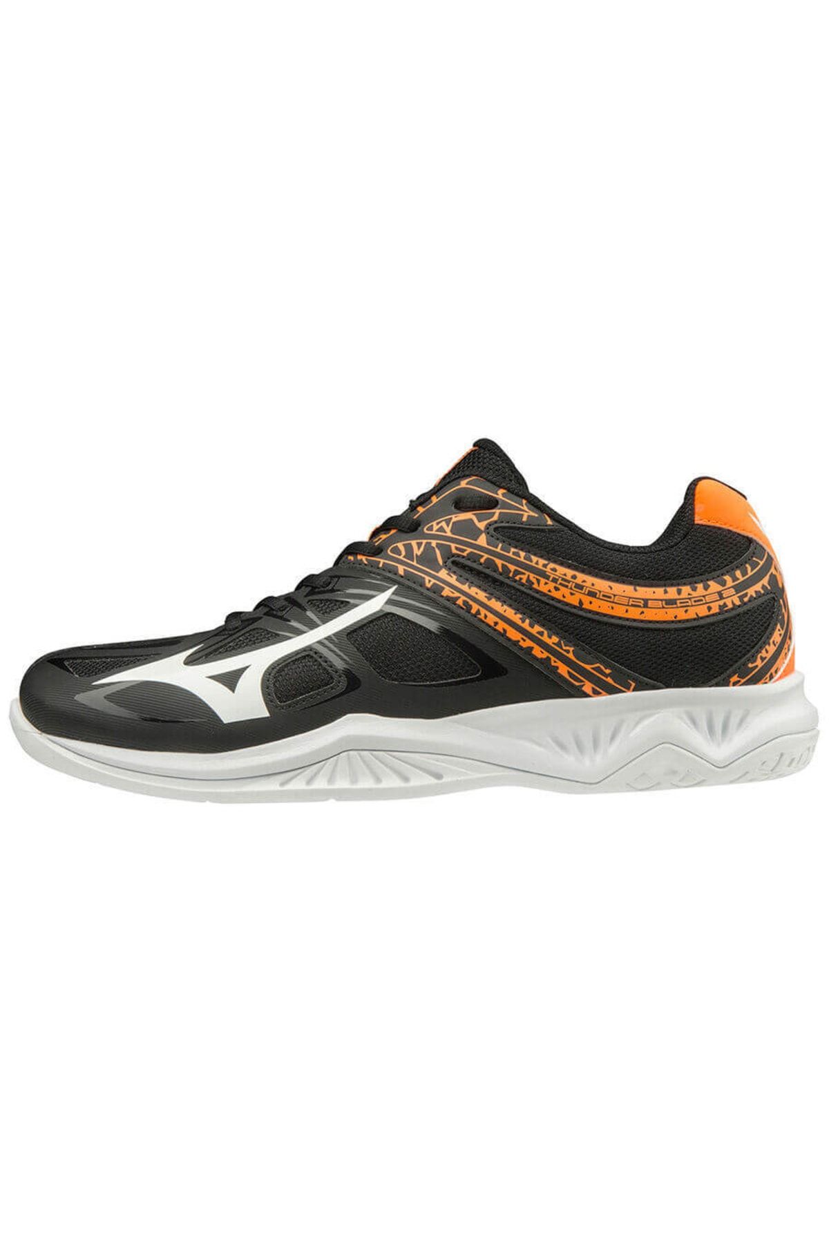 Mizuno Thunder Blade 2 کفش والیبال یونیسکس سیاه / نارنجی