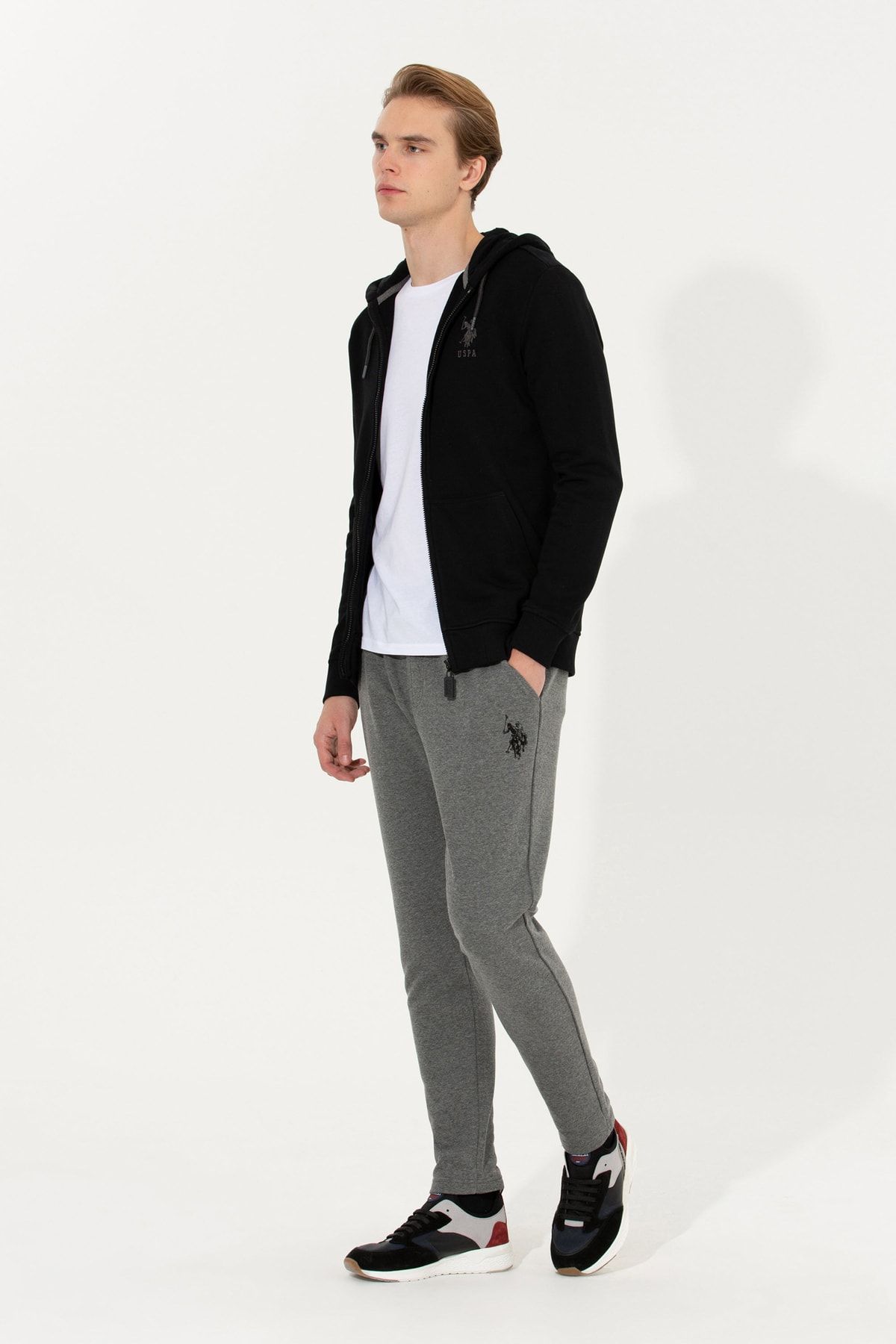 U.S. Polo Assn. Gray Men s Sweatpants Trendyol