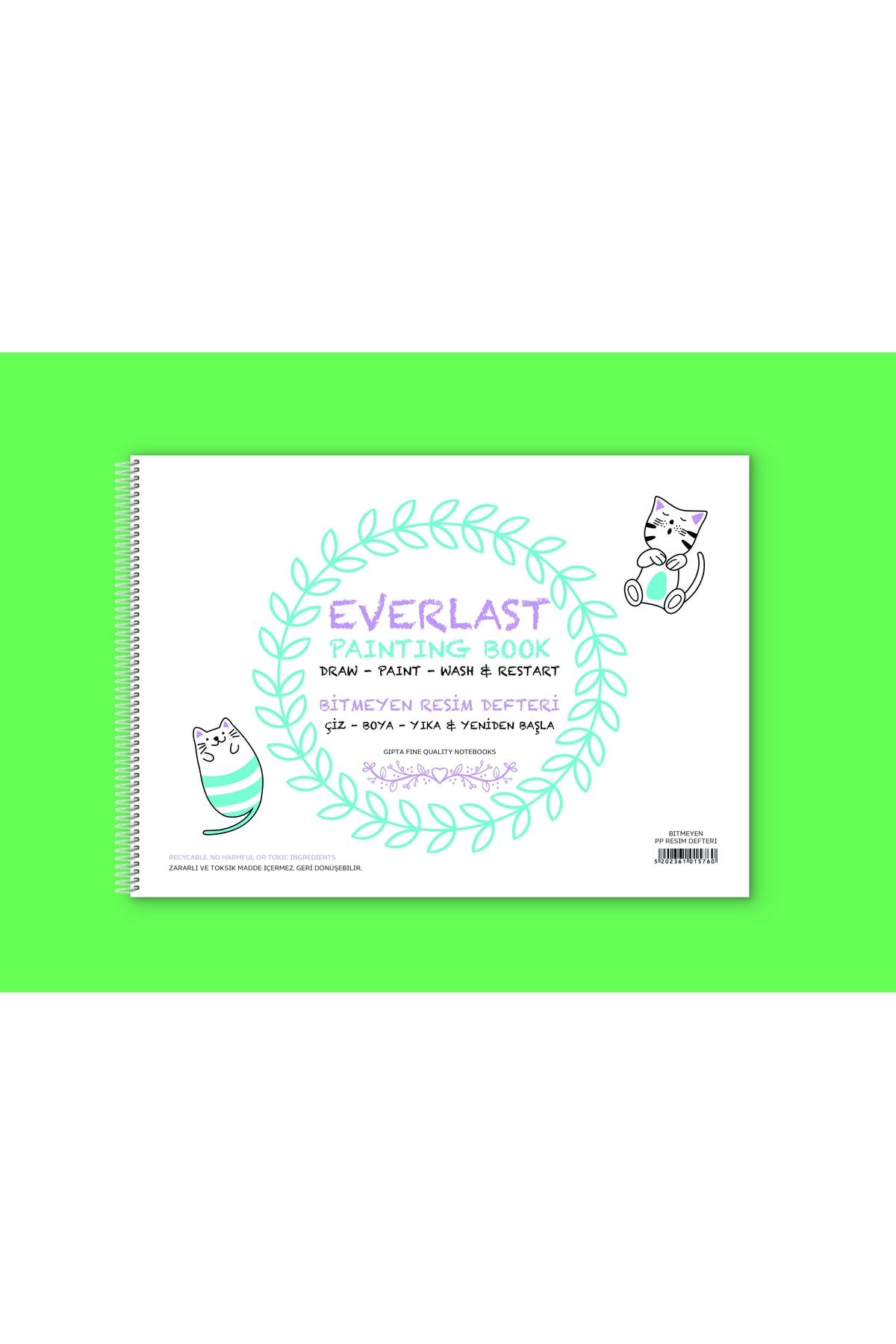 Gıpta-Everlast Spiral 25x35cm 4 Sheets Endless Pp Picture Notebook (1 Piece) 6184 1
