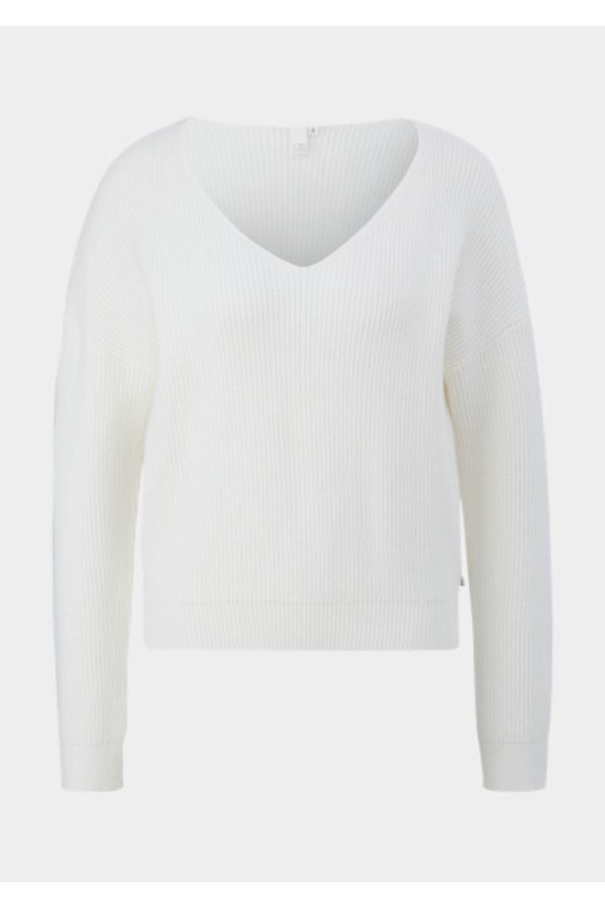 QS by s.Oliver Pullover Weiß Regular Fit Fast ausverkauft