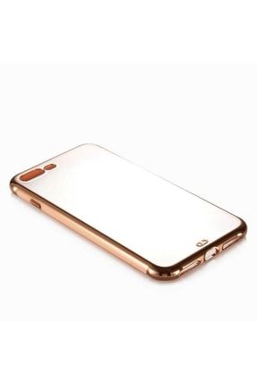 Apple Iphone 7 Plus Ile Uyumlu Kılıf Voit Kapak (kenarları Nikelajlı) Gold SKU: 393894