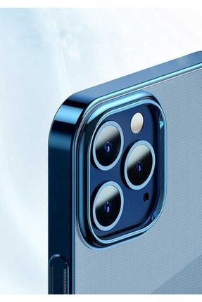 Apple Iphone 13 Pro Ile Uyumlu Kılıf Darbe Emici Sert Plastik Mükemmel Kalıp Pixel Kapak SKU: 455152
