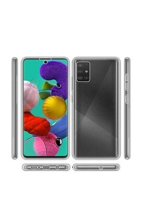 Samsung Galaxy M51 Ile Uyumlu Kılıf 360 Ön Arka Tam Kaplama Darbe Emici Silikon Enjoy SKU: 361675