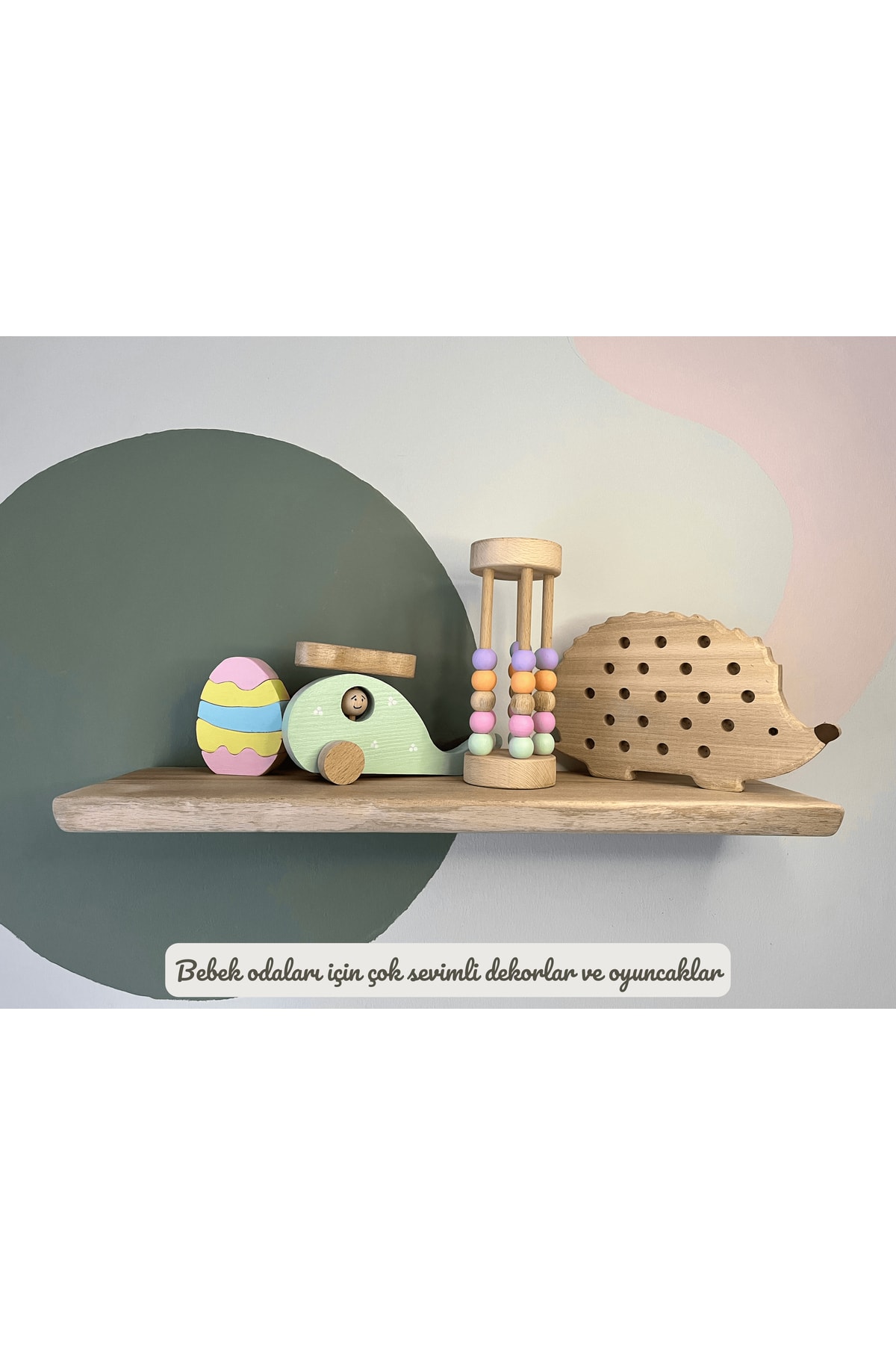 DORU Doğal Sağlıklı Ahşap Oyuncak Montessori Abaküs Matematik Çocuk Bebek Odası Dekor fotoğrafı 6 (önizleme)