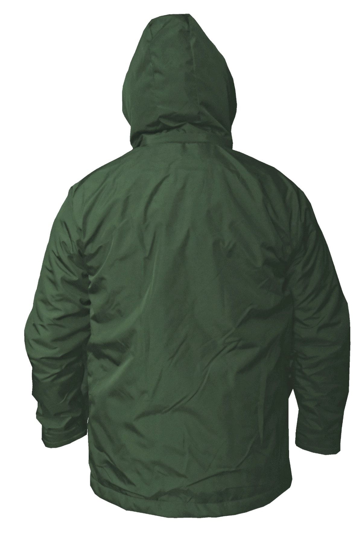 Wooppo-Khaki Men's Coat - Raincoat Design 2