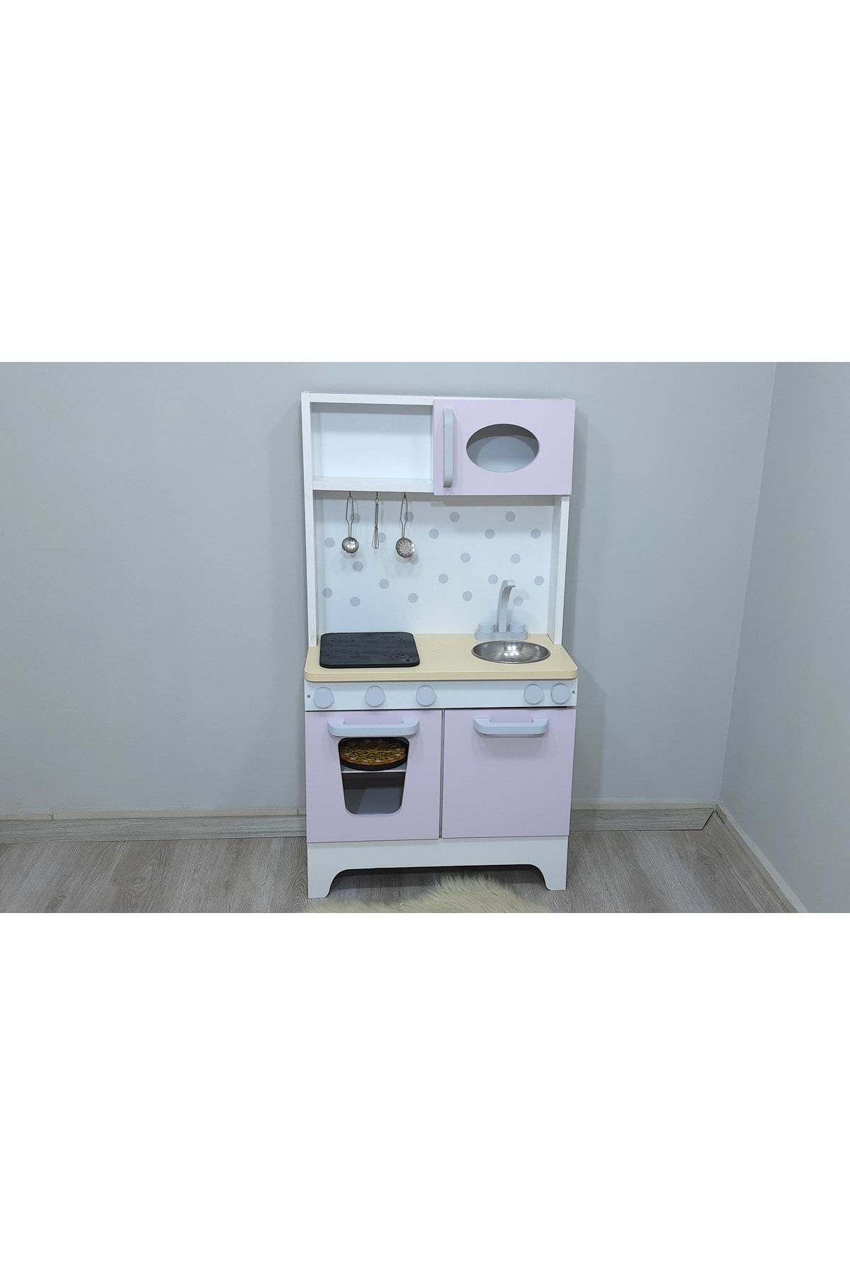 Coco and 2025 michelle play kitchen