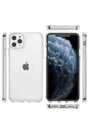Apple Iphone 12 Pro Max Ile Uyumlu Kılıf Cossed Anti Shock Şeffaf Sert Silikon Stylus Kalem SKU: 205212