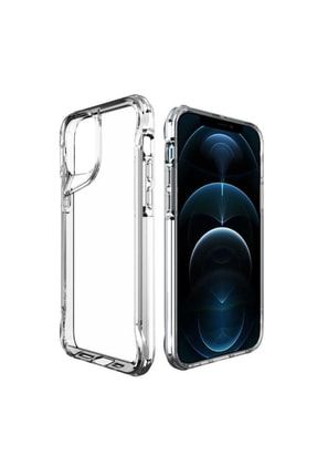 Apple Iphone 12 Pro Max Ile Uyumlu Şeffaf Kılıf Airbag Tam Koruma Sararmaz Shockproof Kapak SKU: 454195