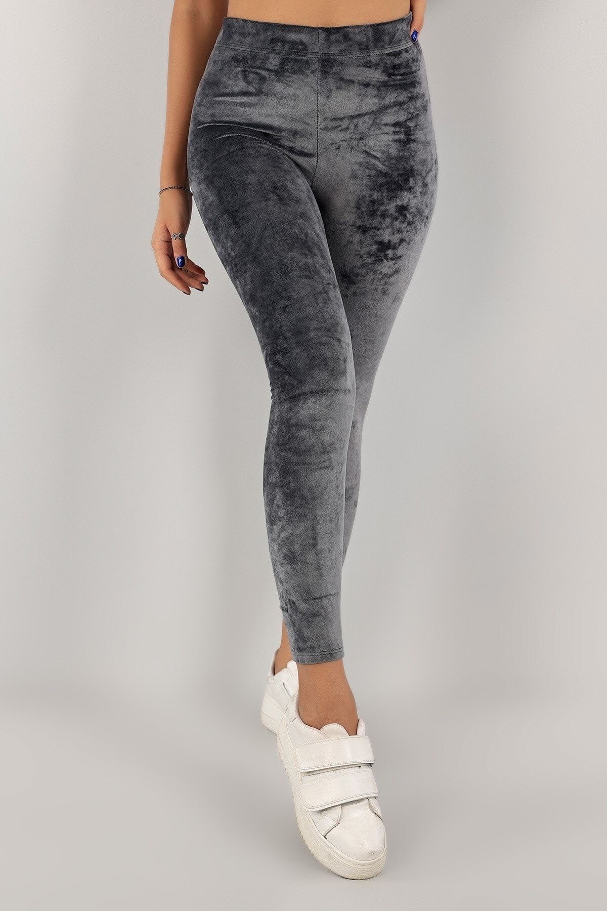 Grey hotsell velvet leggings
