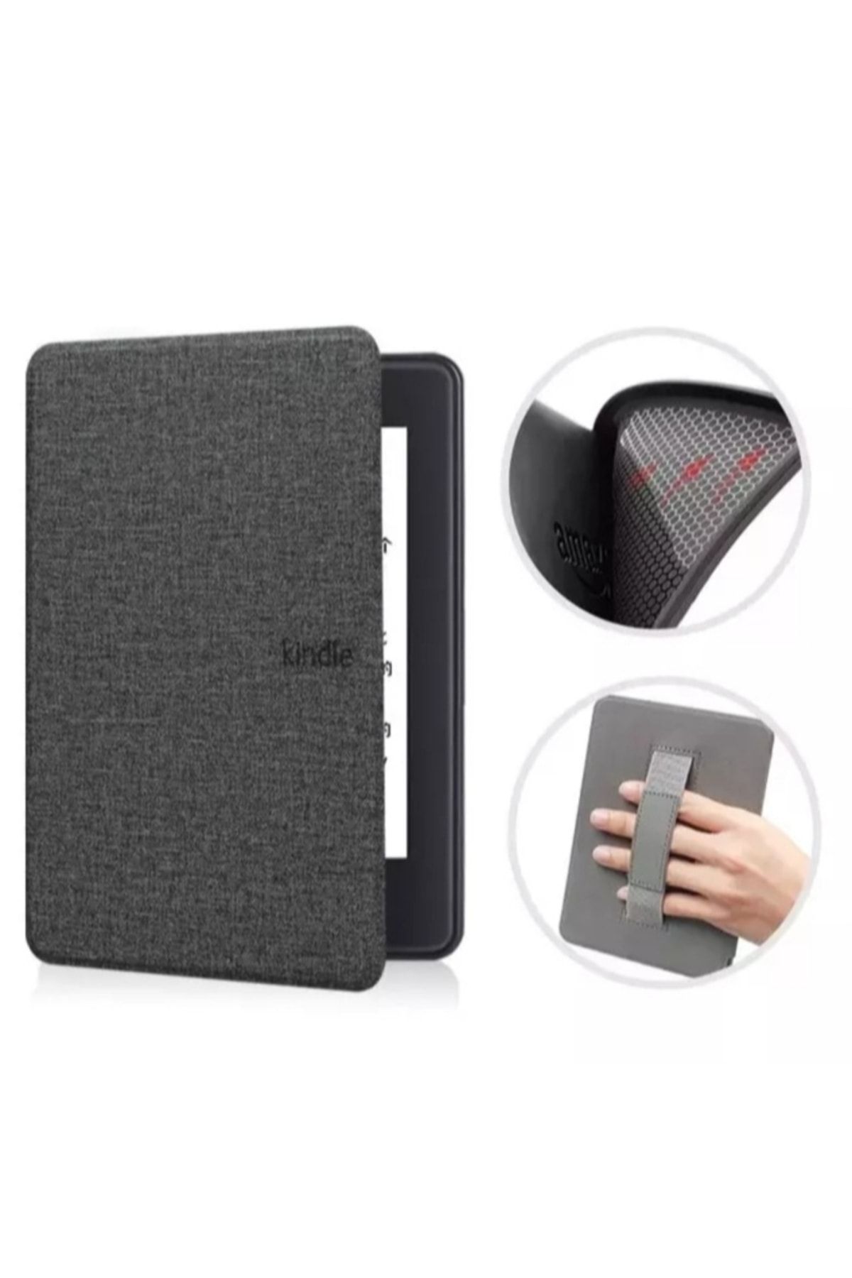 Amazon Kindle 6.8'' Paperwhite 5 E Kitap Okuyucu Kılıfı Siyah
