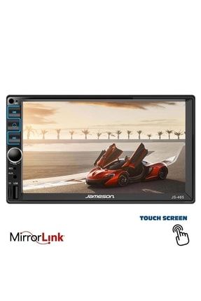 Double Teyp 7 4x45w Mirrorlink Bt/usb/sd/fm/aux Kameralı Js-465 TYC00190444608