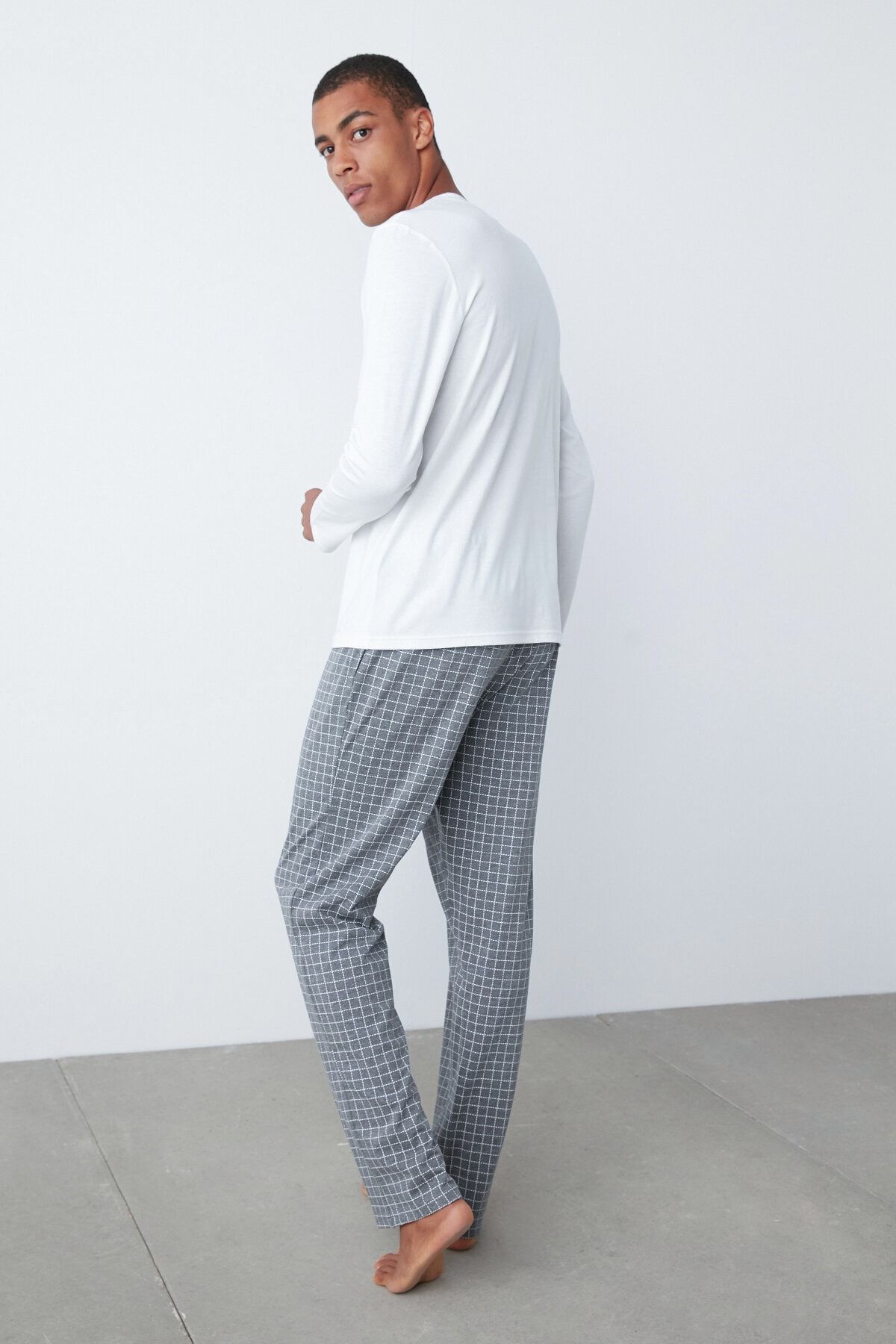 Off White Pijama Takımı