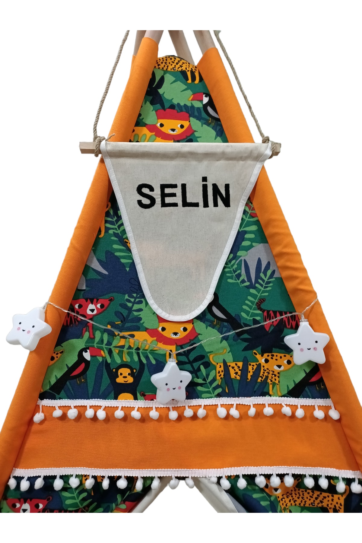 Henna Prime Kızıldereli Çocuk Oyun Çadırı Devrilmeyen Sabitleme Aparatlı Elit Serisi fotoğrafı 3 (önizleme)