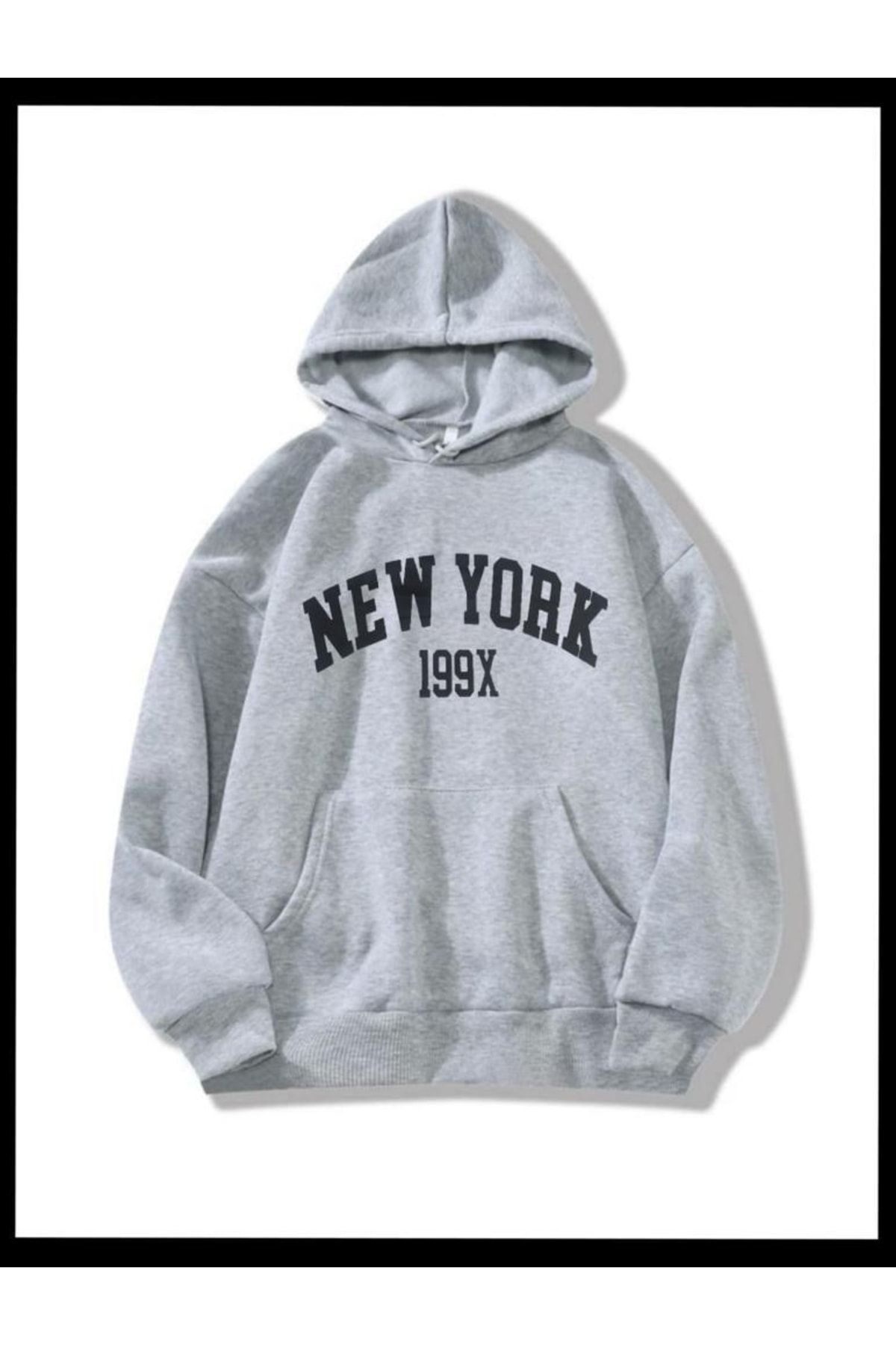 【国内正規総代理店アイテム】 Ropa Giyim New York 199x Printed Hooded Gray Sweatshirt スカート