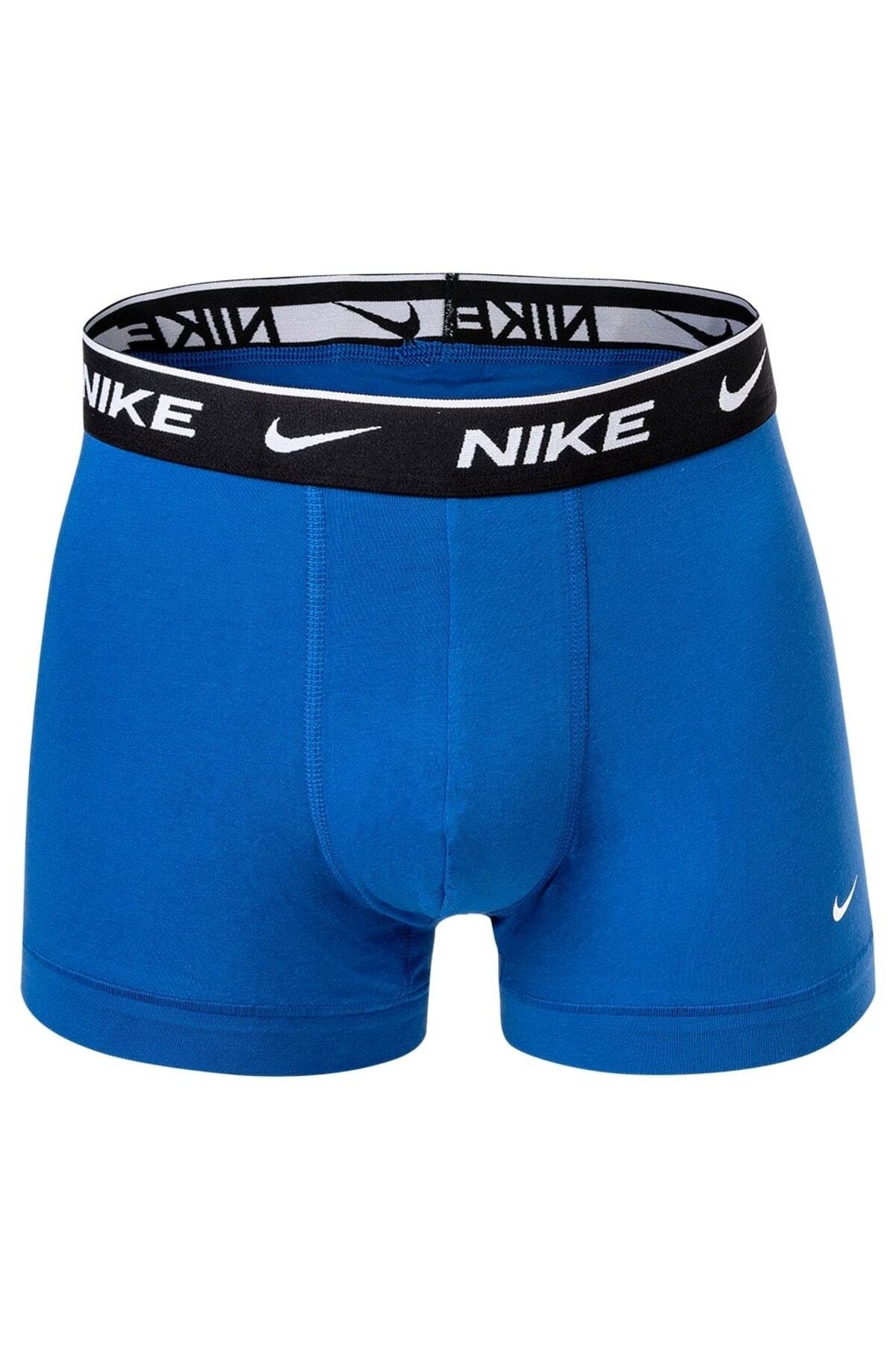 Nike-Herren Boxer Şort, 3'lü Paket - Şort, Logobund, Pamuklu Streç 6