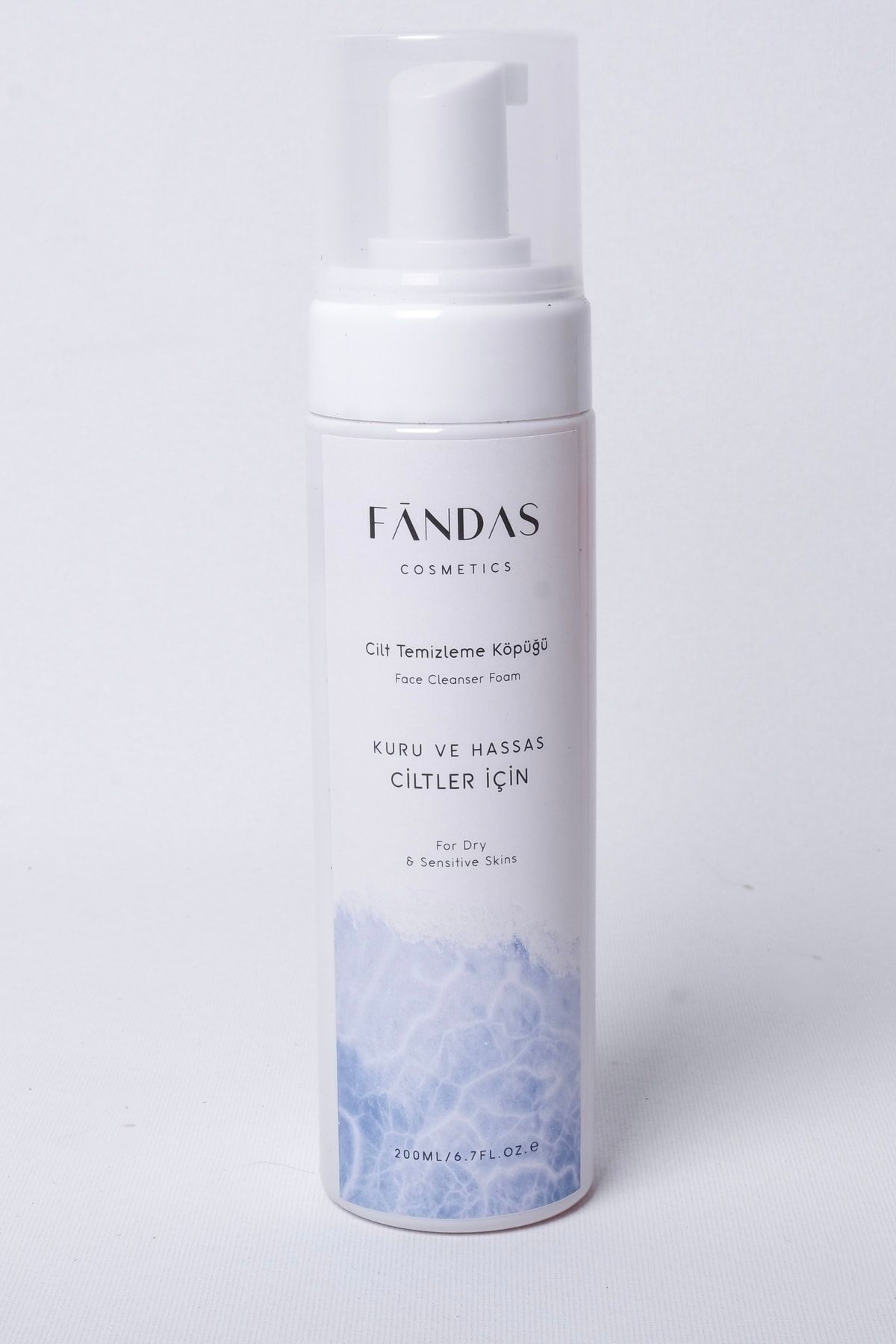 FANDAS-Foam Cleanser for Dry and Sensitive Skin - 200ml 2
