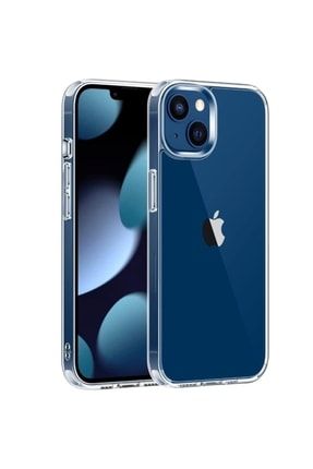 Apple Iphone 13 Mini Ile Uyumlu Kılıf Coss Hybrid Silikon Şeffaf SKU: 381450