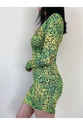 Kadın Yeşil Elbise meygo-elb-00002