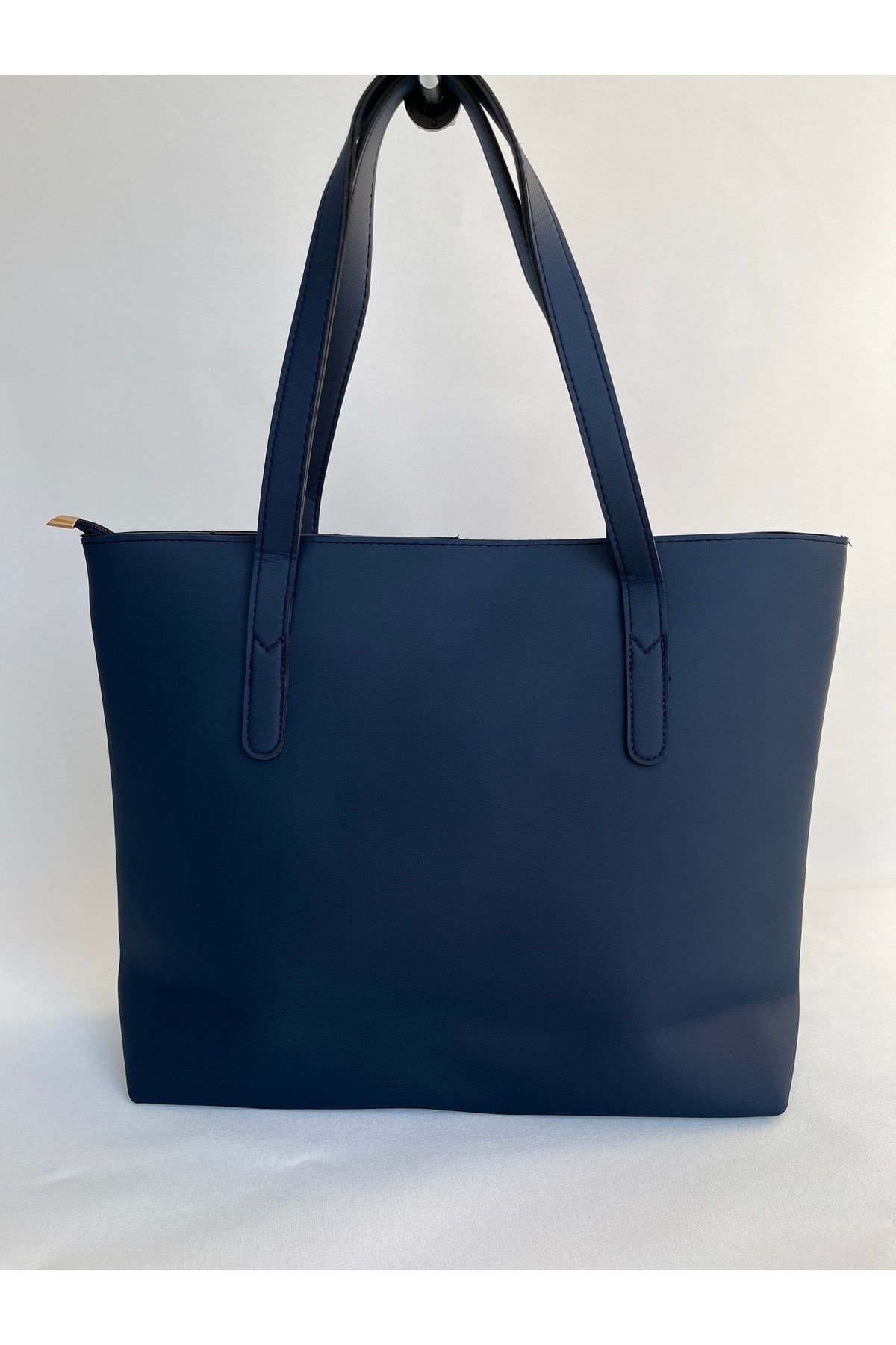 Navy canvas 2025 handbag