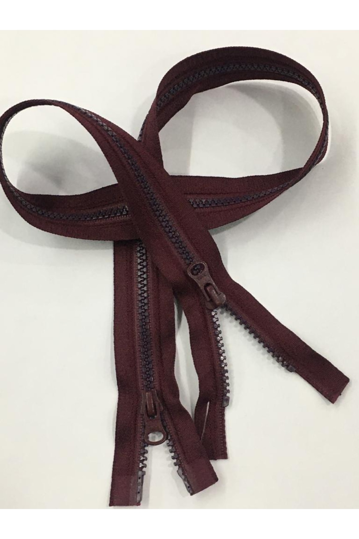 Coat Coat Zipper Double Direction 100 Cm Claret Red 1123