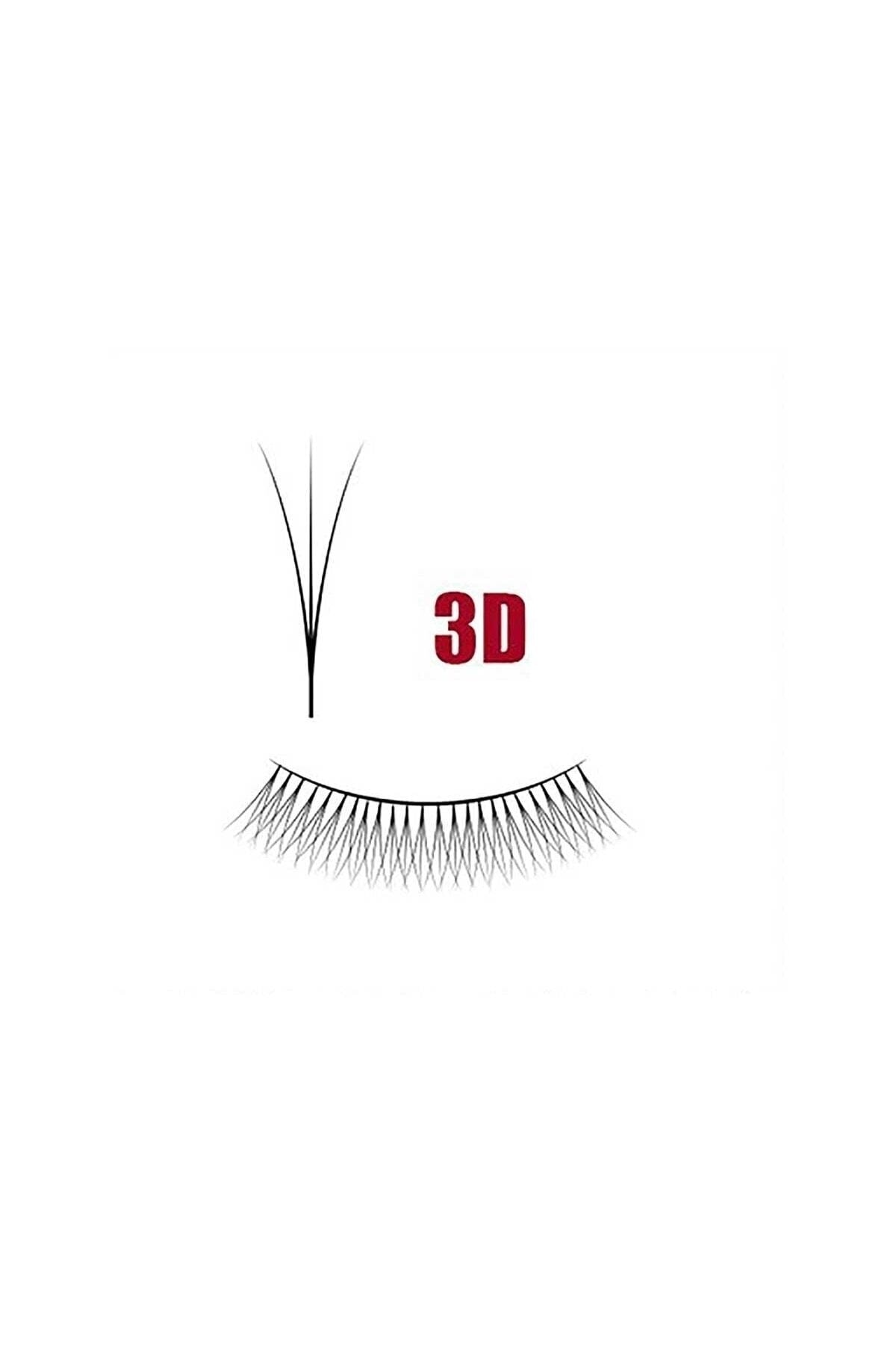 مژه مصنوعی   NAGARAKU | 3-D-007-D-13-MM اورجینال - تصویر 4