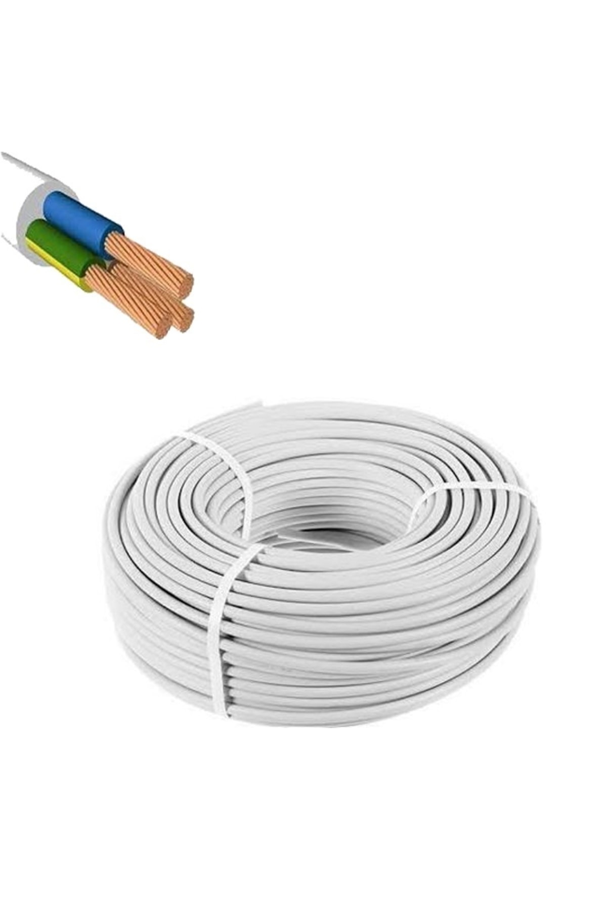 Genel Markalar 3x2,5 Mm Ttr Kablo Çok Damarlı Kablo 100 Metre
