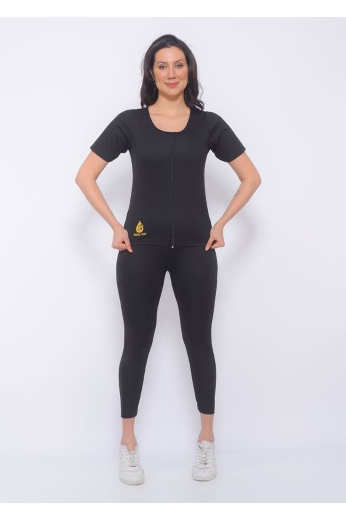 Short sleeve sauna suit clearance