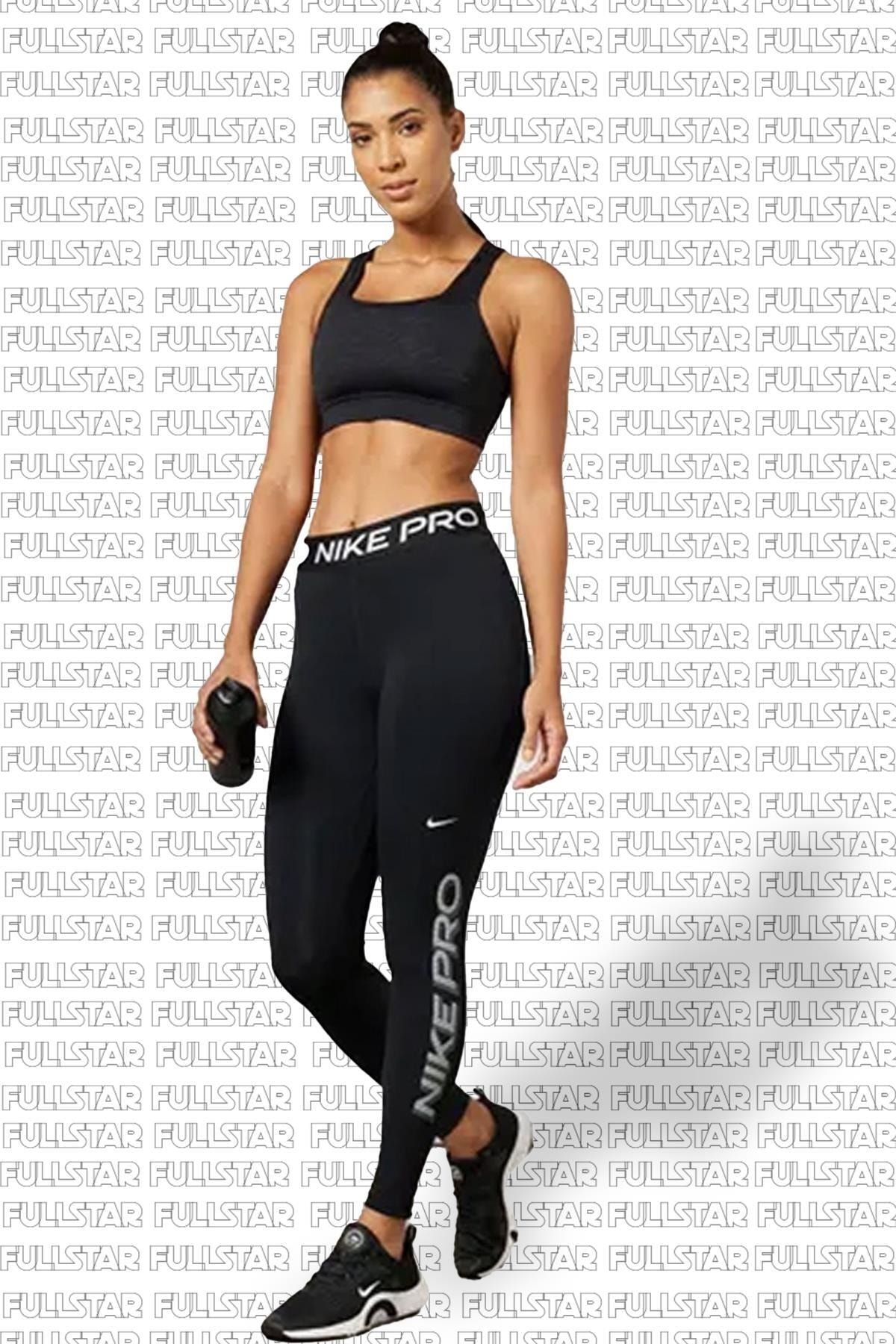 Nike Pro Dri-fıt Mid-rise Graphic Siyah Renk Kadın Tayt Fiyatı, Yorumları -  Trendyol