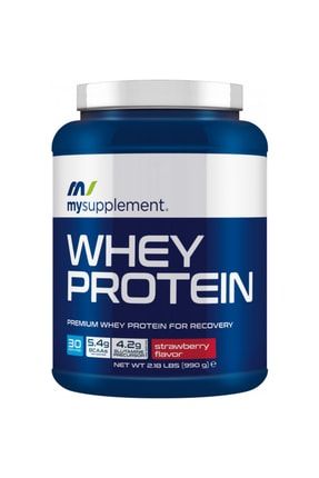 Whey Protein Tozu Çilek Aromalı 990 gr MYSUPPLEMENT-025