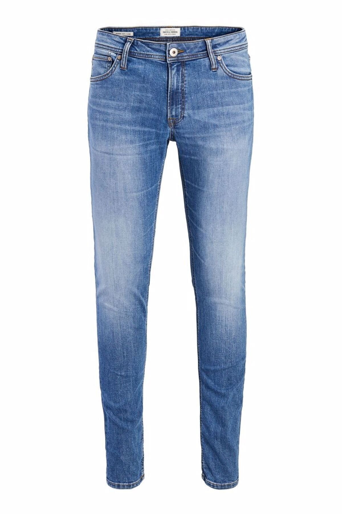 شلوار جین مردانه راسته فاق نرمال | جک اند جونز Jack & Jones 1214891515876 - تصویر 5